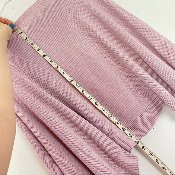 Lululemon Forward Flow Poncho Cape Shawl Sweater Women One Size Light Pink Blush - Picture 9 of 13